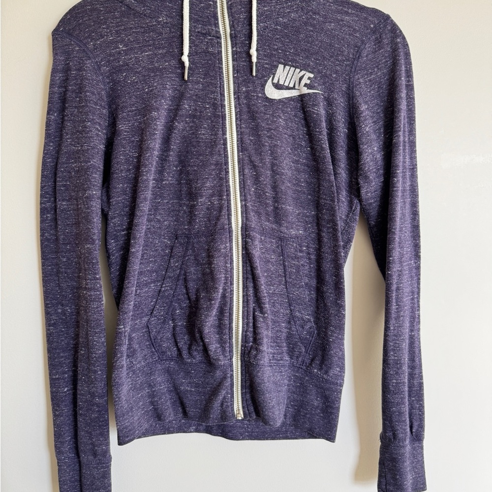 Nike Heathered Purple Hoodie S